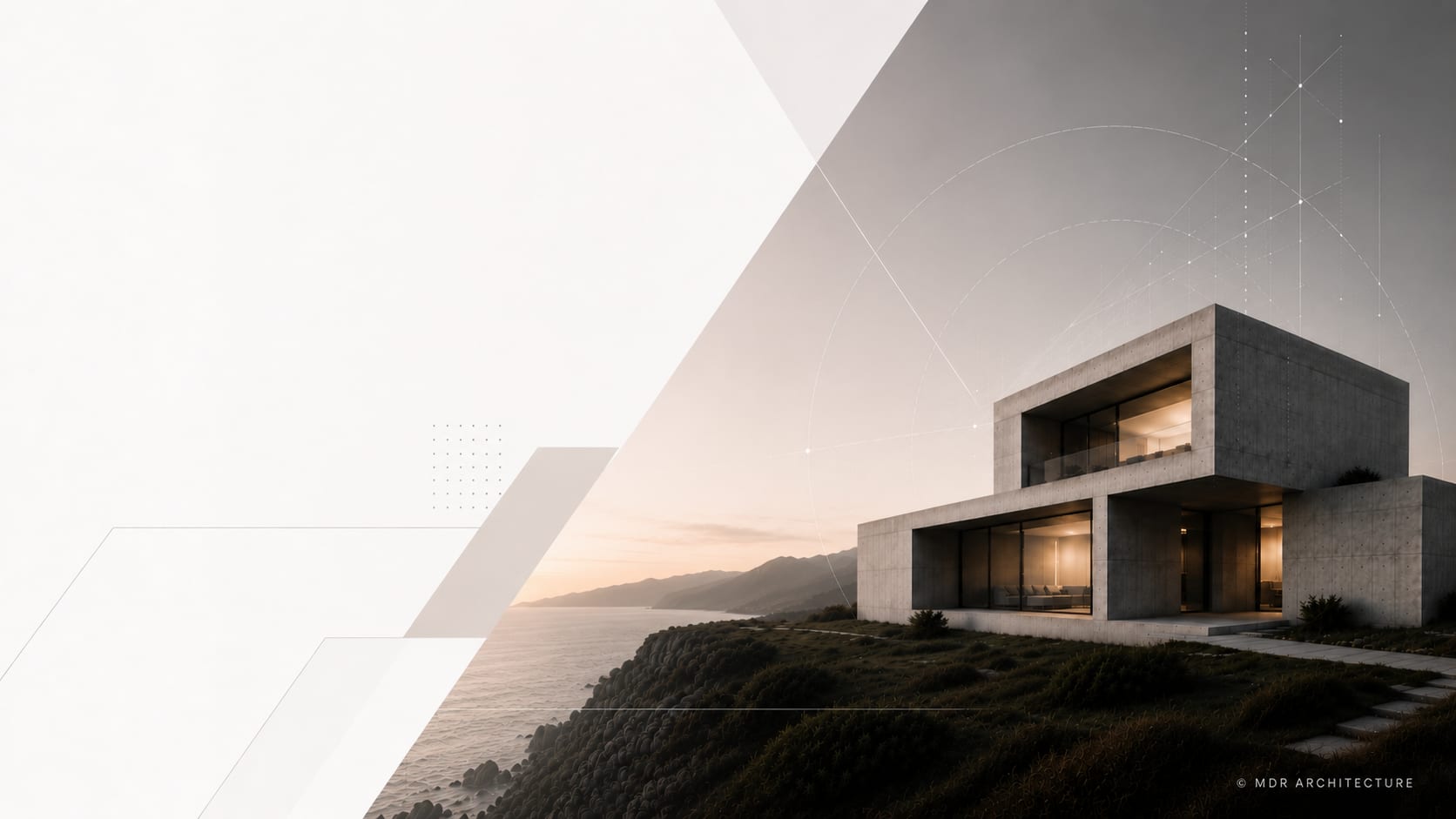 Randare de arhitectură realizată de MDR architecture