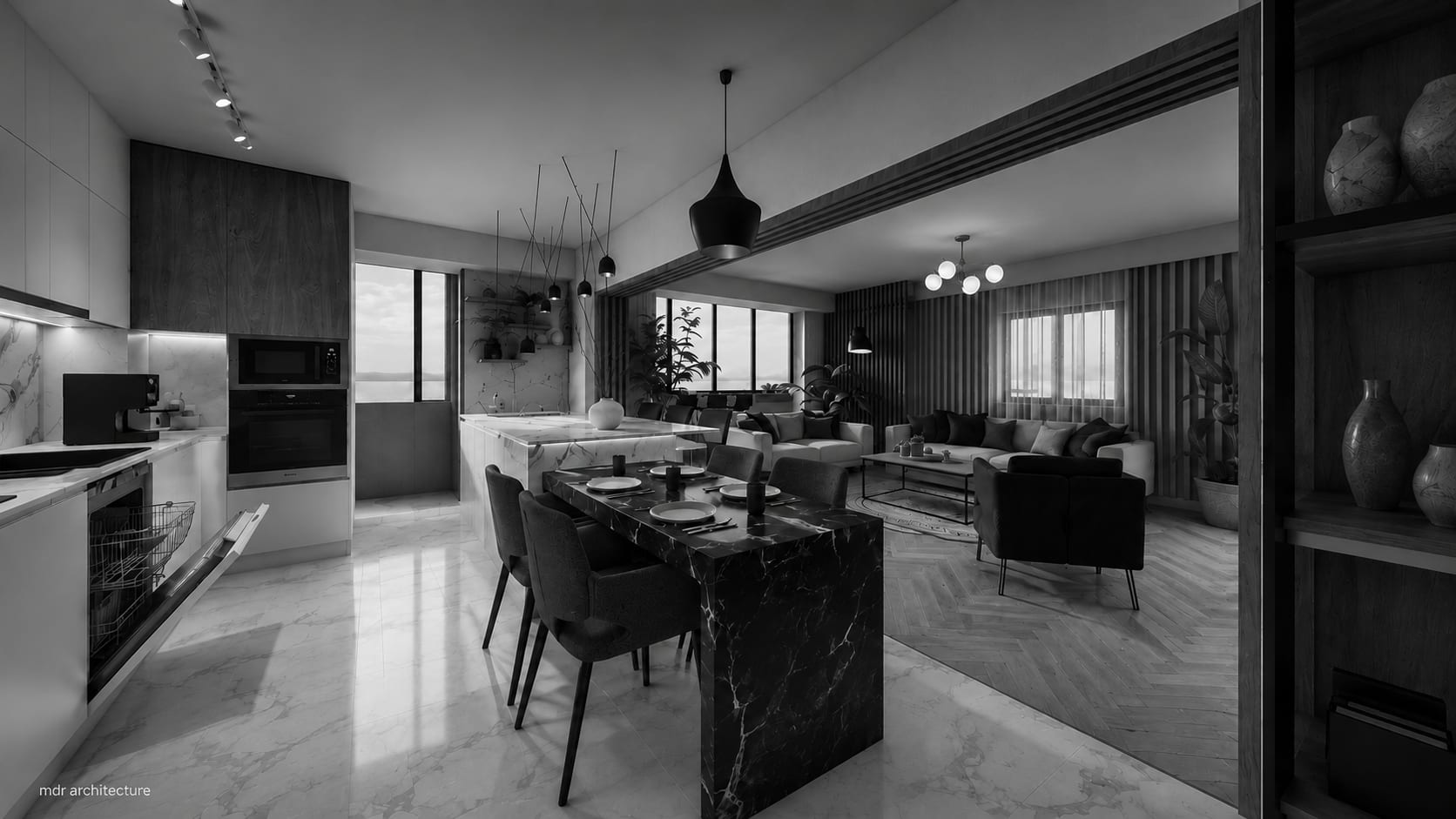 Reședință București A — Interior